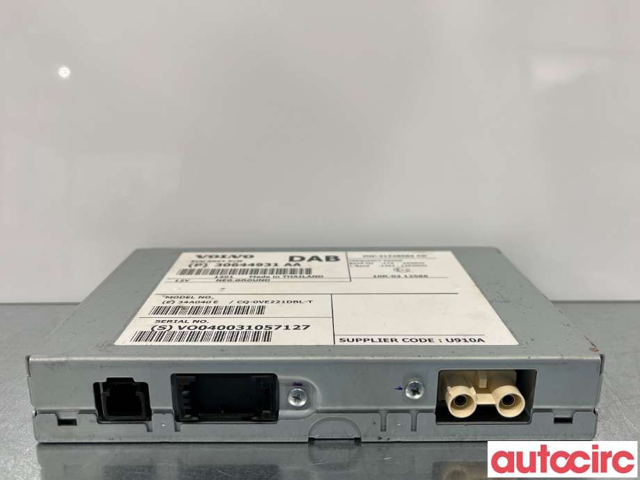 Bilstereo diverse til Volvo V60 2010-2013 (Type I, Fase 1)  (VOLVO|31667303|31328586)