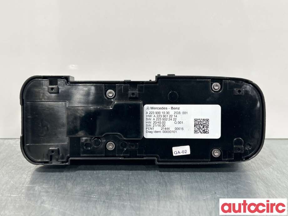 Bryter ruteheis til Mercedes EQS 2021-->> (V297) (V297) (MERCEDES|A2239001030)