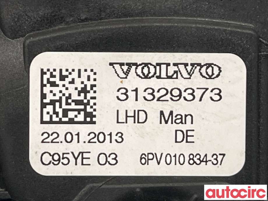 Pedal gass til Volvo V60 2010-2013 (Type I, Fase 1) (VOLVO|31329057|31329373)