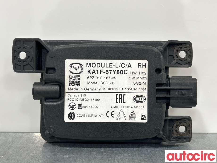 Sensor radar til Mazda CX-5 2012-2017 (Type I)  (MAZDA|KA1F-67-Y80E|6PZ012167-39|KA1F-67Y80C)