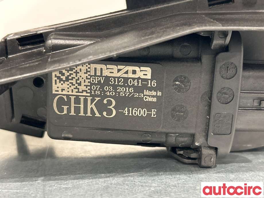 Pedal gass til Mazda CX-5 2012-2017 (Type I)  (MAZDA|GHK3-41-600G|6PV312041-16|GHK3-41600-E)