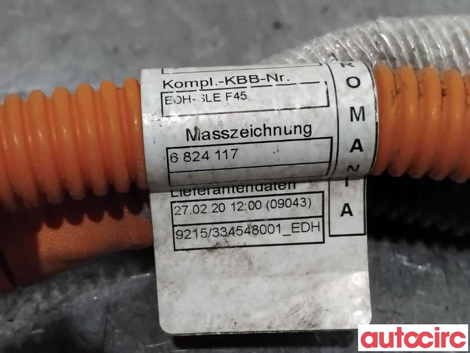 Kabel høy volt (HV) hybrid til BMW X1 2015-2022 (F48) (F48) (BMW|61126821406||6824117)