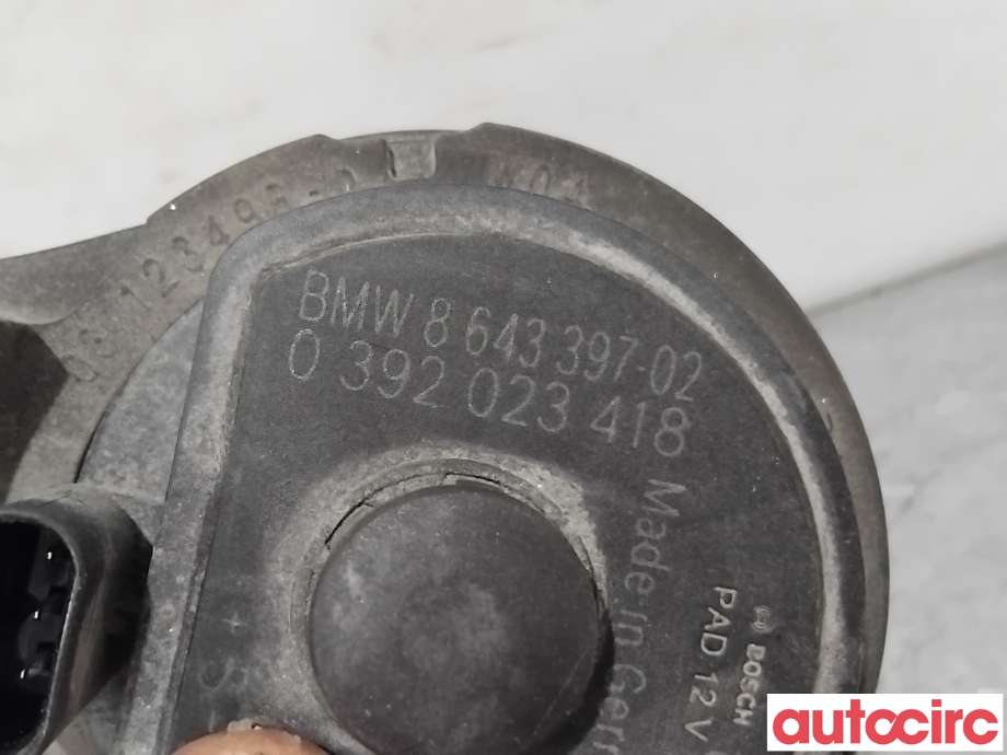 Sirkulasjonspumpe til BMW X1 2015-2022 (F48) (F48) (BMW|11518643397|0392023418|8643397)