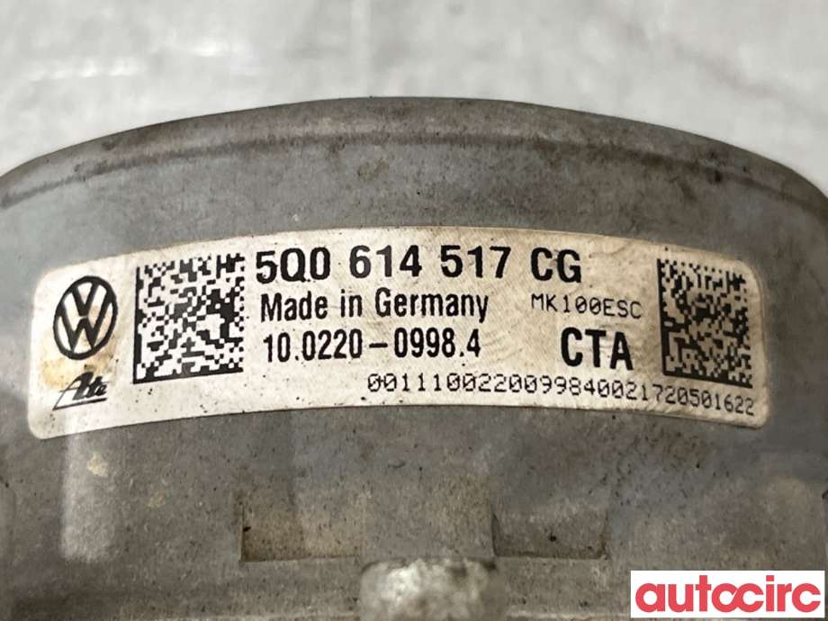 ABS sentral til VW Golf Sportsvan 2014-2018  (VOLKSWAGEN|5Q0614517CG|100625-36481|5Q0614517FL)
