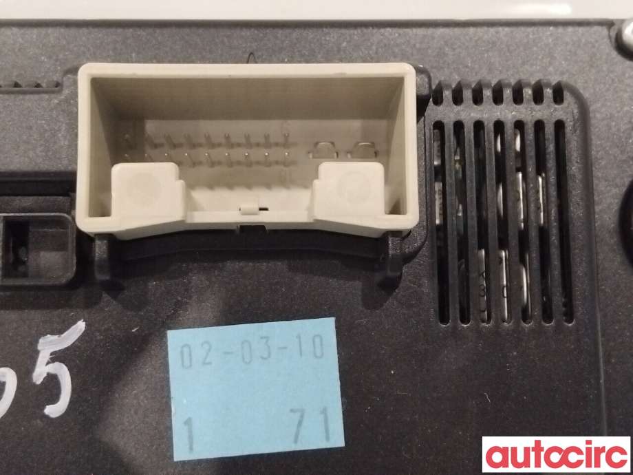 Varmeapparat betjening til VW Golf VI 2008-2012 (VOLKSWAGEN|5K0907044EC)
