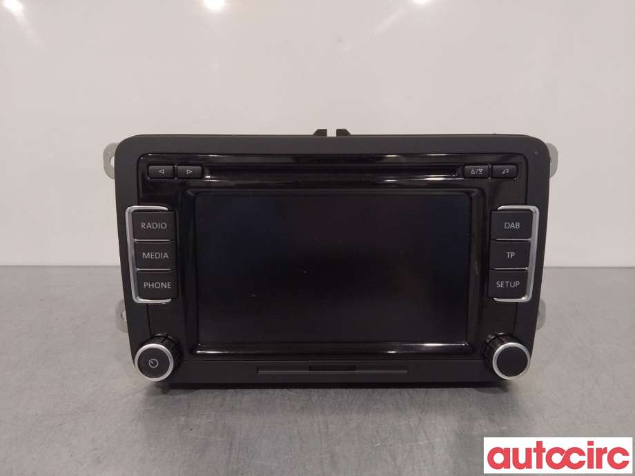 Bilstereo til VW Golf VI, 2008-2012  (VOLKSWAGEN|3C0035279BX)
