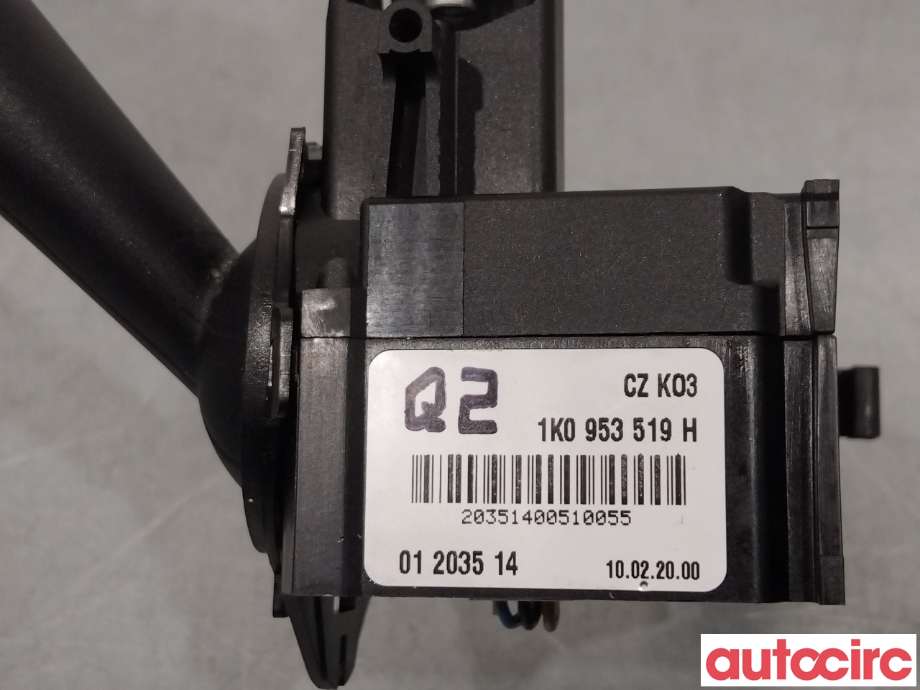 Bryter visker til VW Golf VI 2008-2012  (VOLKSWAGEN|1K0953519H)