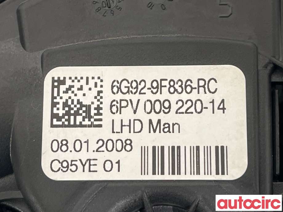 Pedal gass til Ford Mondeo 2007-2010 (Type IV, Fase 1)  (FORD|2103911|6G92-9F836-RC)