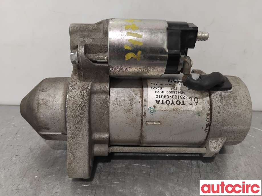 Starter diesel til Toyota RAV4 2006-2009 (Type III, Fase 1) (TOYOTA|281000R010|MS428000-4920|28100-0R010)