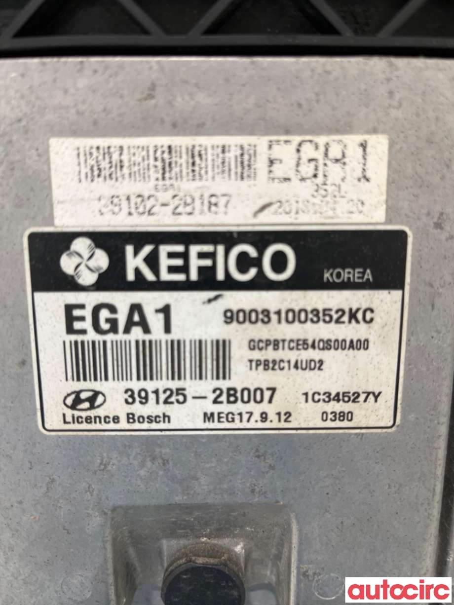 Styreenhet motor til Hyundai i20 2009-2014 (Type I) (HYUNDAI|391252B007|9003100352KC|39125-2B007)