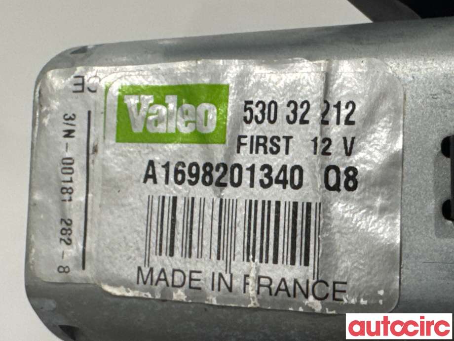 Viskermotor bakrute til Mercedes A-Klasse 2005-2012 (W169) (W169) (MERCEDES|A1698201340|53032212)