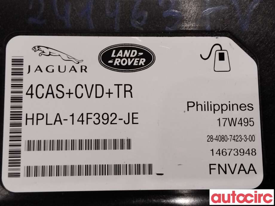 Styreenhet comfort (BCM) til Land Rover Discovery 2017-->> (Type V)  (LAND-ROVER|LR111479|HPLA14F392JE)