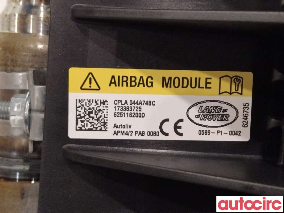 Airbag passasjer til Land Rover Discovery 2017-->> (Type V) (LAND-ROVER|LR037934|173383725|CPLA044A74BC)