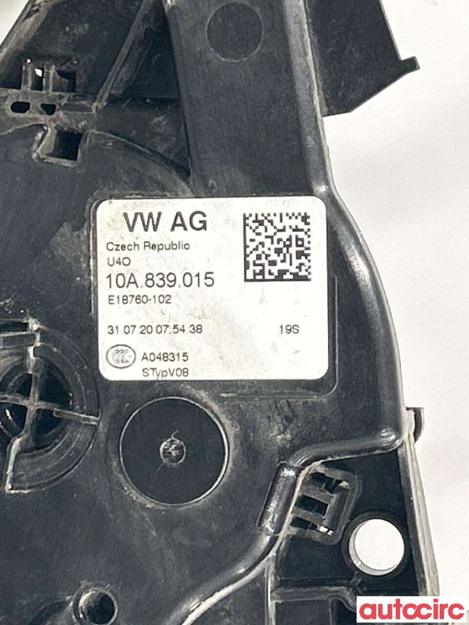 Låsekasse venstre bak til VW ID.3 2020-->> (VOLKSWAGEN|10A839015B|10A839015)