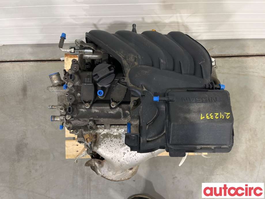 Motor bensin til Nissan Qashqai 2010-2014 (Type I, Fase 2) (NISSAN|10102BB01A|HR16DE)