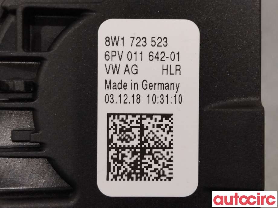 Pedal gass til Audi A4 2020-->> (Type V, Fase 2) (B9) (B9) (AUDI|8W1723523)