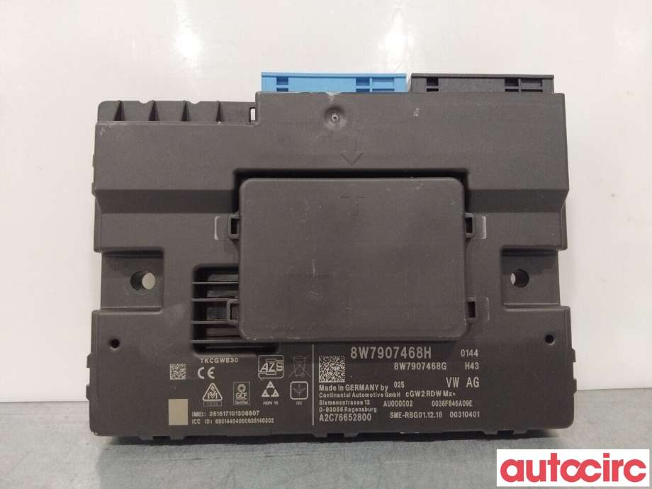 Styreenhet diverse til Audi A4 2020-->> (Type V, Fase 2) (B9) (B9) (AUDI|8W7907468H)