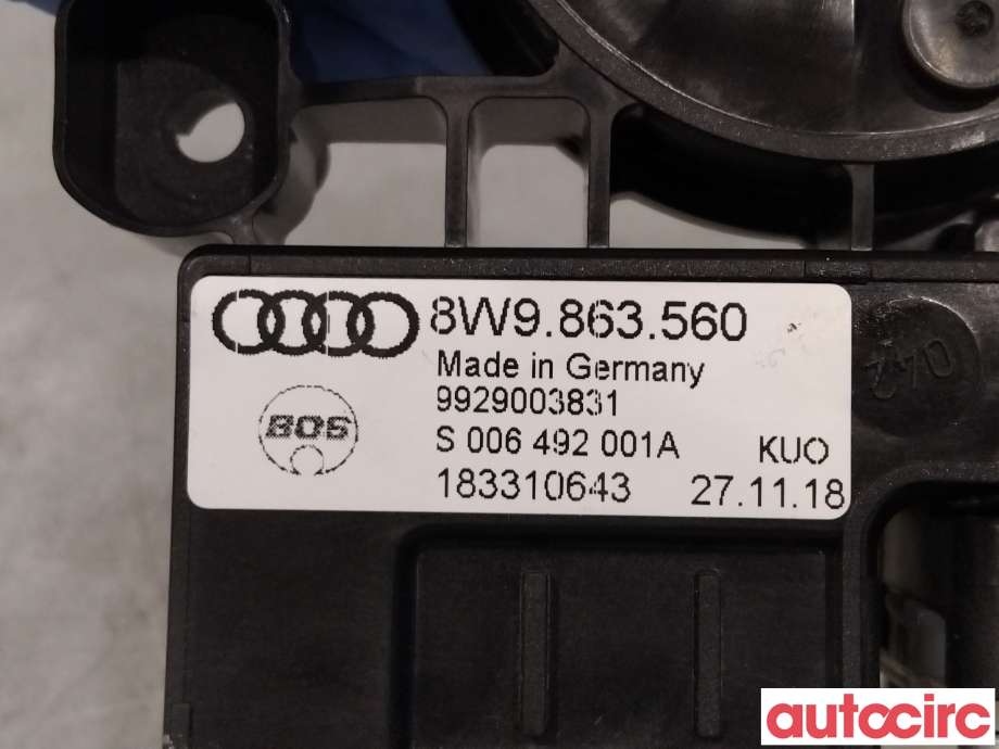Diverse deler til Audi A4 2020-->> (Type V, Fase 2) (B9) (B9) (AUDI|8W9863560)