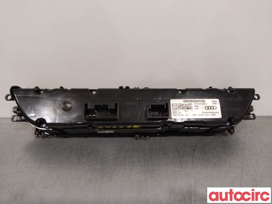 Varmeapparat betjening til Audi A4 2020-->> (Type V, Fase 2) (B9) (B9) (AUDI|8W0820043Q)