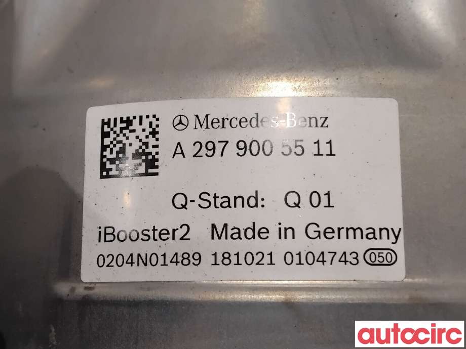 Bremsekraft-forsterker til Mercedes EQS 2021-->> (V297) (V297) (MERCEDES|A2979005511|0204N01489|A2979004212)