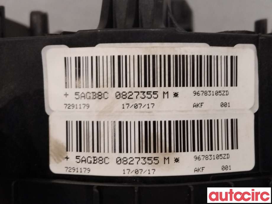 Airbag rattpute til Peugeot 308 2013-2021 (Type II) (PEUGEOT|96783105ZD)