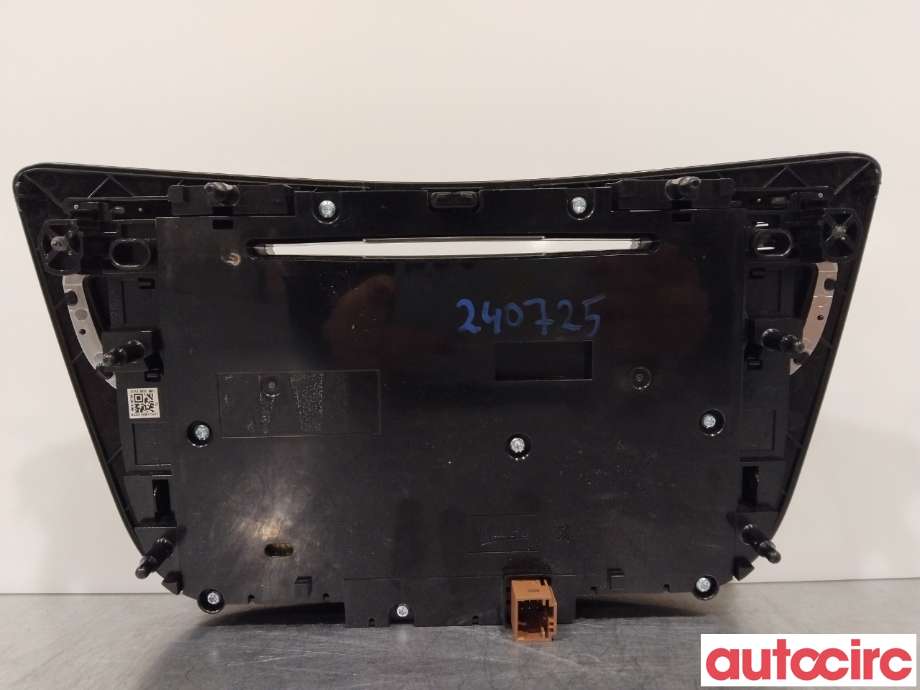 Varmeapparat betjening til Peugeot 508 2014-2018 (Type I, Fase 2) (PEUGEOT|98077013XZ|)