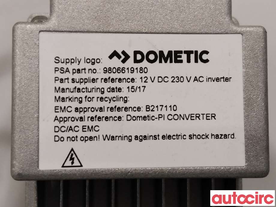 Inverter elbil til Peugeot 308 2013-2021 (Type II)  (PEUGEOT|9805576080)