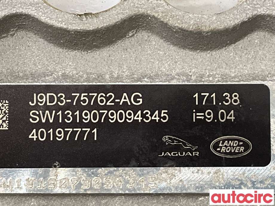 Motor elbil foran til Jaguar I-PACE 2018-->>  (JAGUAR|T4K9604||J9D3-75762-AG)