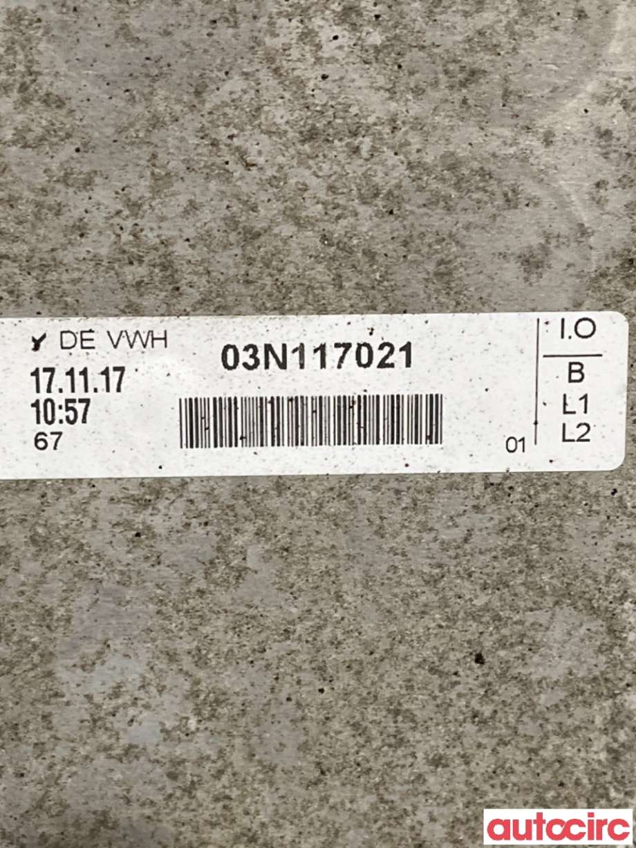 Oljekjøler til VW Caddy 2015-2020 (Type III, Fase 3) (VOLKSWAGEN|03N117021|)