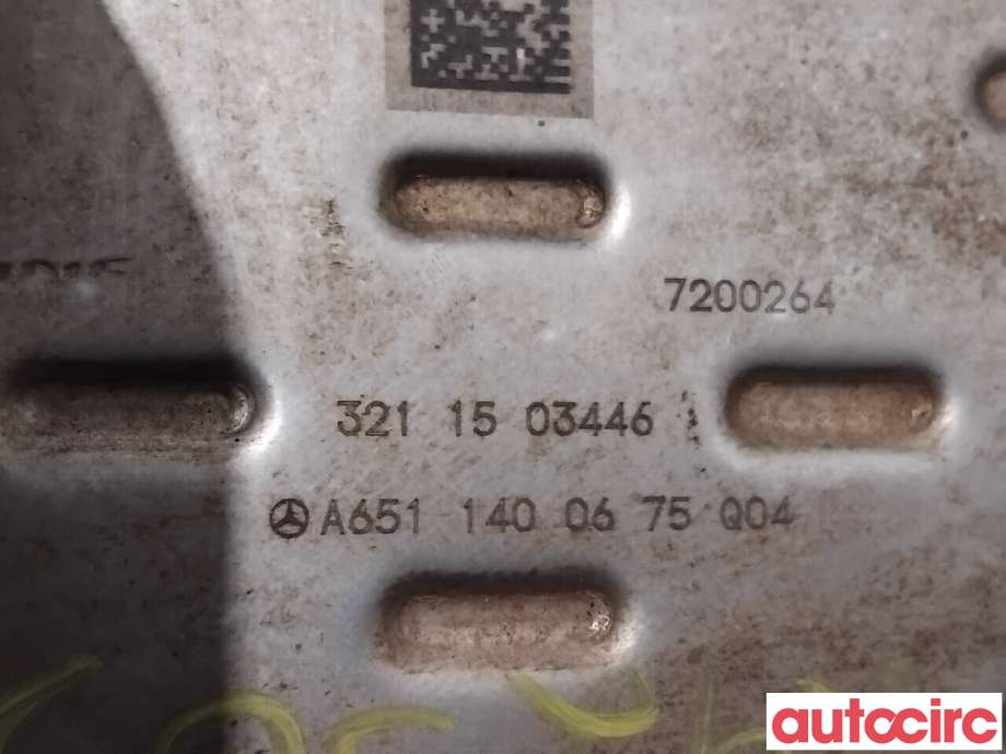 EGR-kjøler til Mercedes B-Klasse 2011-2018 (W246) (W246) (MERCEDES|A6511400675|)