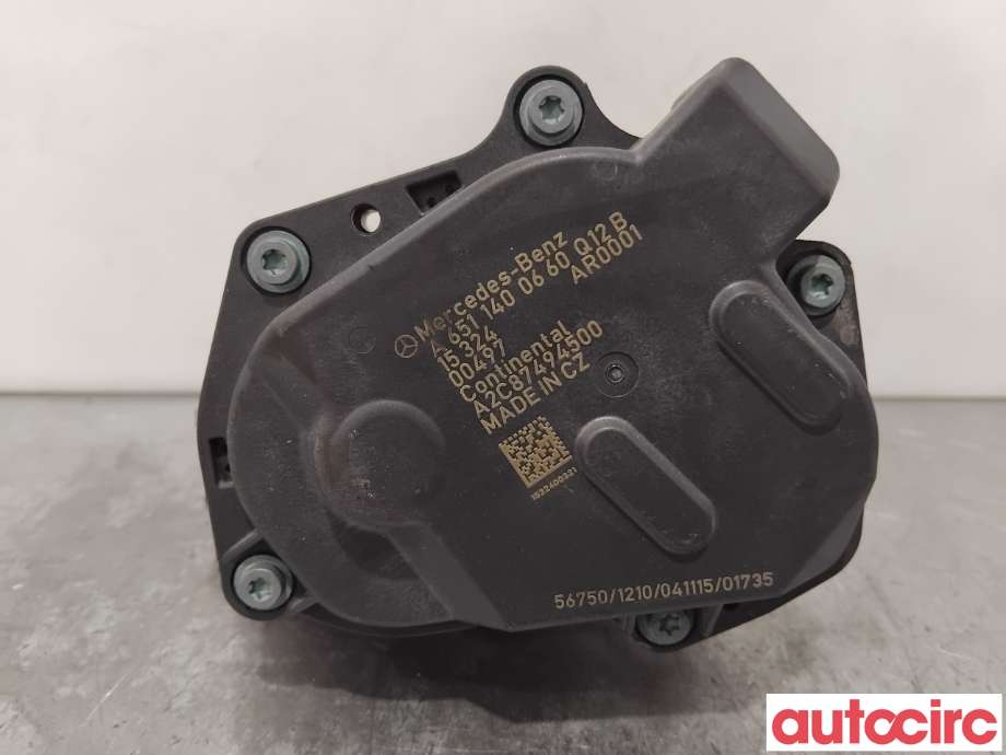 EGR-ventil til Mercedes B-Klasse 2011-2018 (W246) (W246) (MERCEDES|A6511400860|A2C87494500|A6511400660)