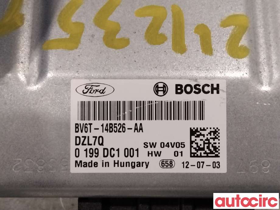 Styreenhet antispinn til Ford Focus 2011-2014 (Type III, Fase 1) (FORD|1880916|0199DC1001|BV6T-14B526-AC)