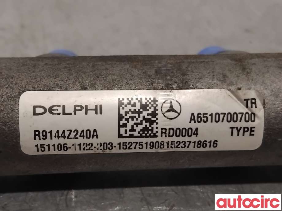 Dyseskinne (fuelrail) til Mercedes B-Klasse 2011-2018 (W246) (W246) (MERCEDES|A6510700700|R9144Z240A)