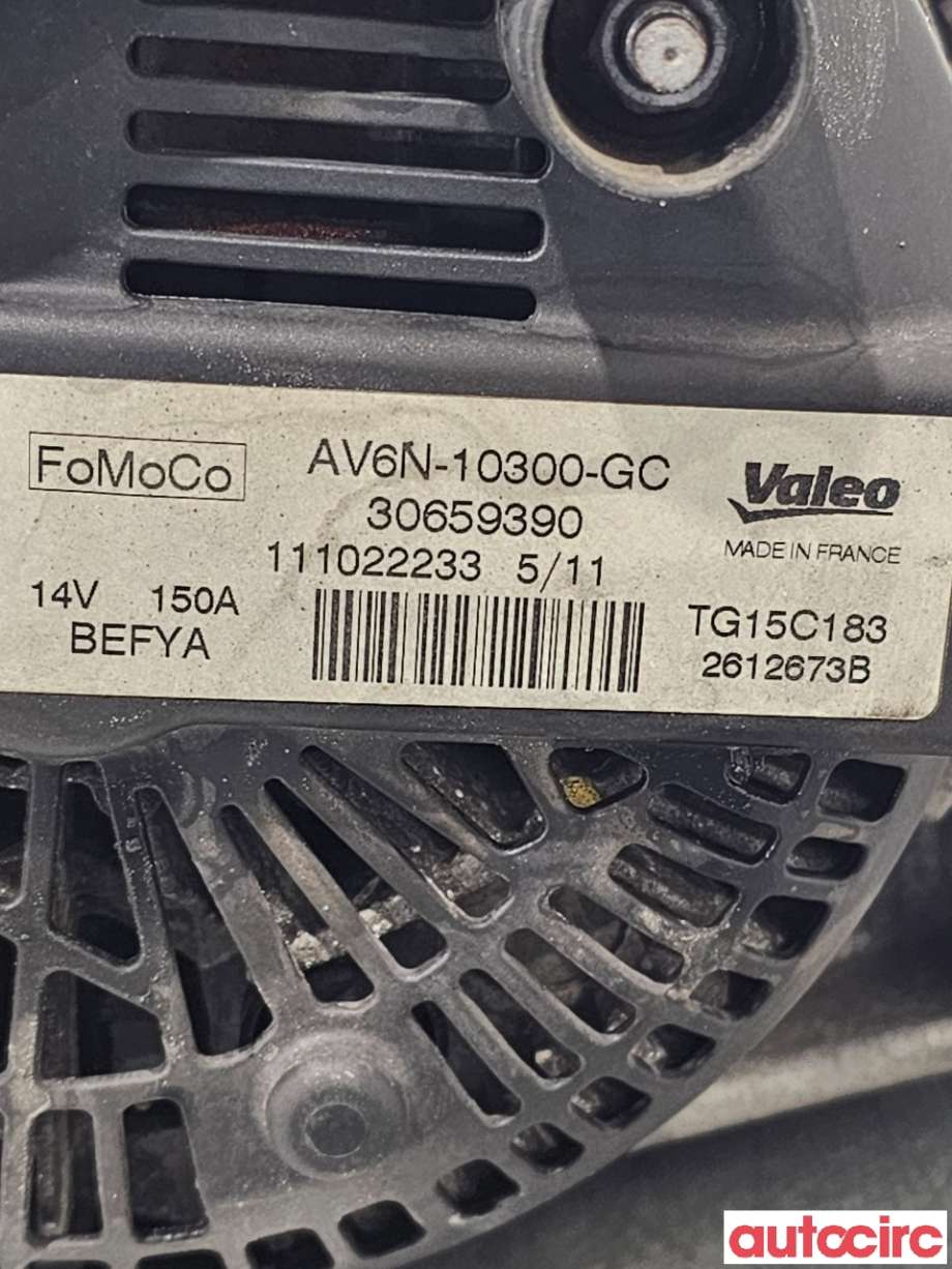 Dynamo til Ford Fiesta 2008-2012 (Type VI, Fase 1)  (FORD|2260730|TG15C183|1857696)