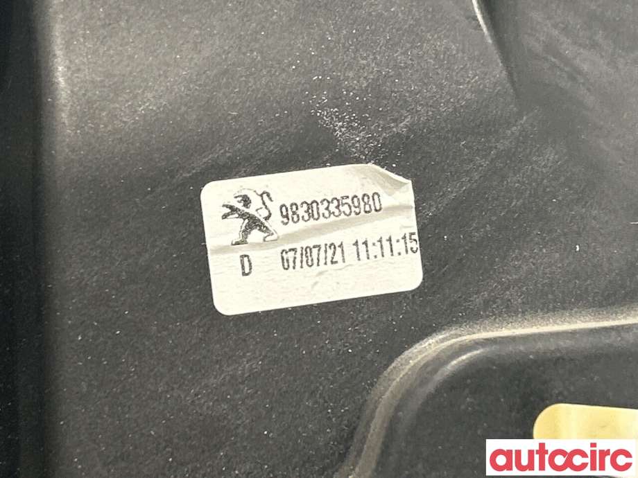 Ruteheis høyre foran til Citroën Berlingo 2019-->> (Type III)  (CITROEN|9840175780||9830335980)