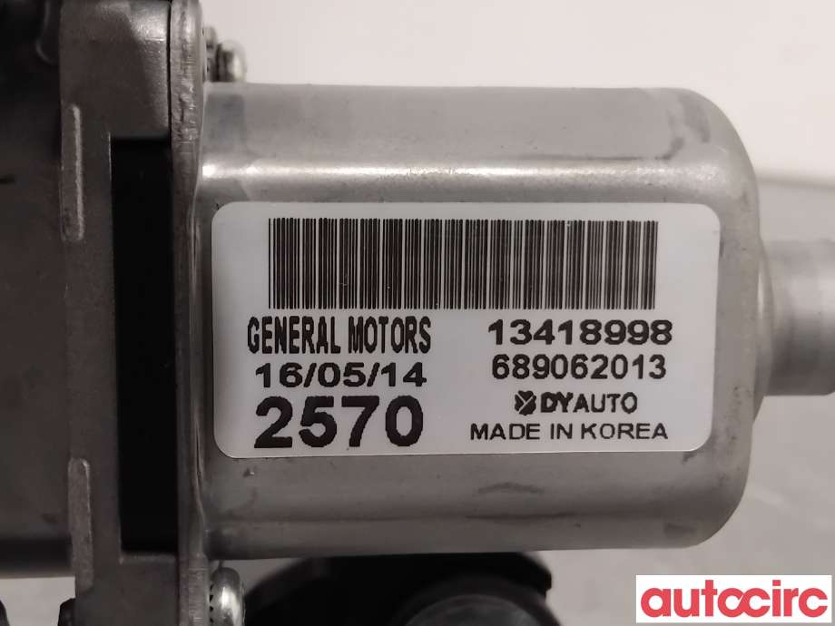 Viskermotor bakrute til Opel Astra K 2015-->>  (OPEL|39156859|689062013|YR00003780)