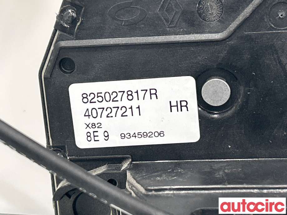 Låsekasse høyre til Peugeot Partner 2019-->> (Type III)  (PEUGEOT|9822172480|221724)