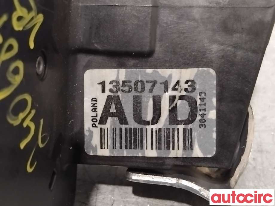 Dørlås låskasse til Opel Astra K 2015-->>  (OPEL|13598364|13507143|13533664)