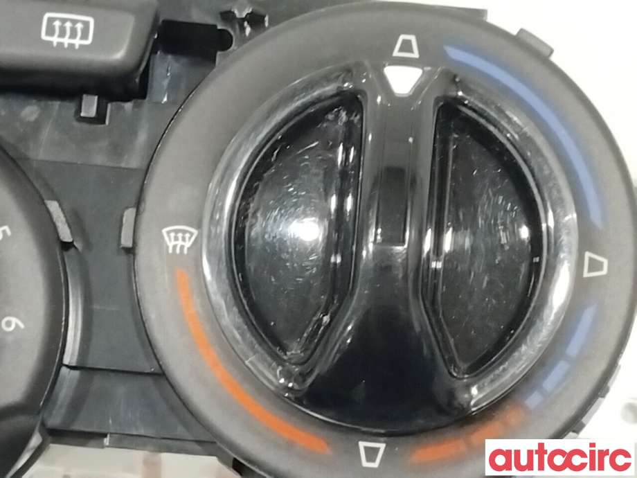 Varmeapparat betjening til Peugeot 208 2012-2019 (Type I)  (PEUGEOT|9672248380|96722483ZD)