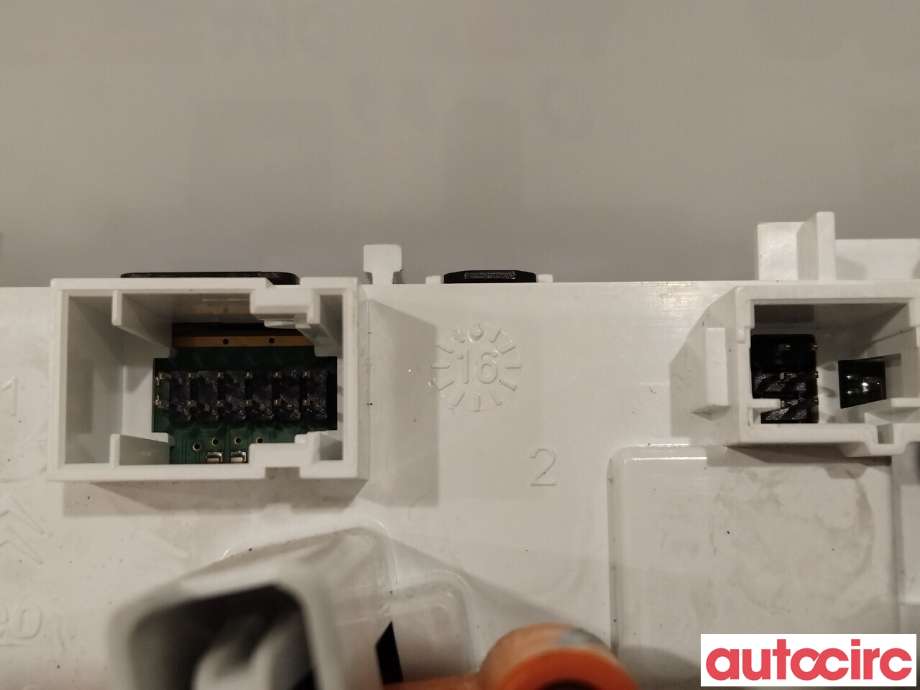 Varmeapparat betjening til Peugeot 208 2012-2019 (Type I)  (PEUGEOT|9672248380|96722483ZD)