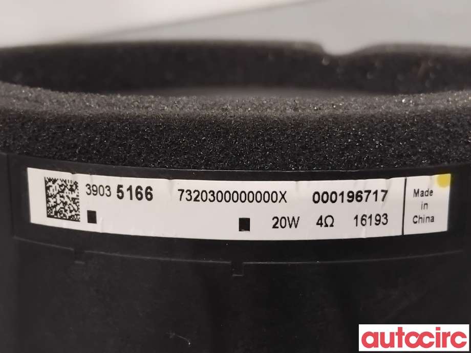 Bilstereo høyttaler til Opel Astra K 2015-->> (OPEL|39117928|000196717|39035166)