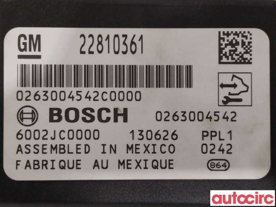 Styreenhet parkering til Opel Astra J 2010-2015 (OPEL|22810361)