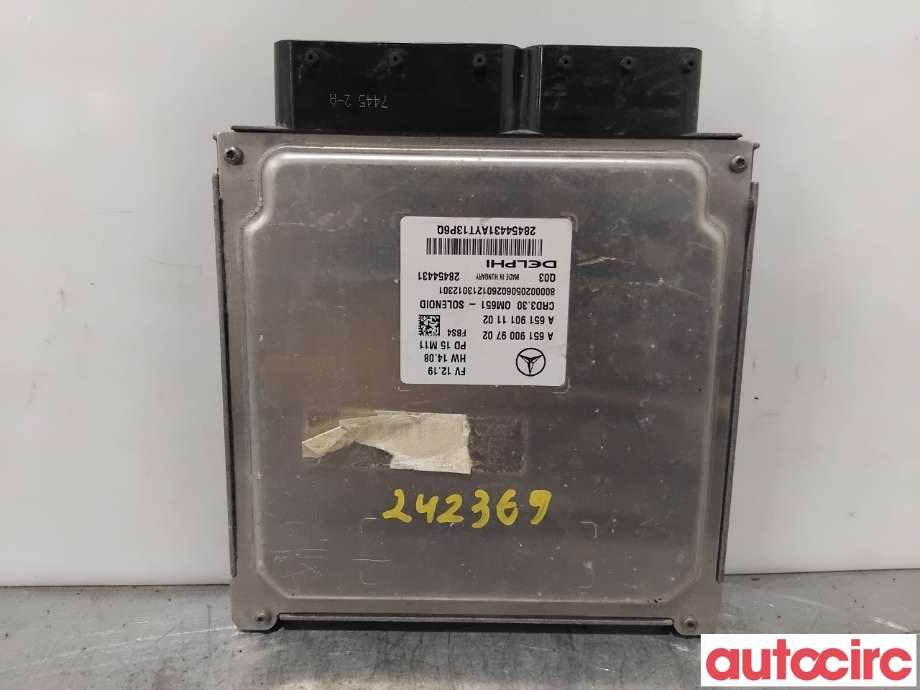 Styreenhet motor til Mercedes B-Klasse 2011-2018 (W246) (W246) (MERCEDES|A6519009702|28454431)