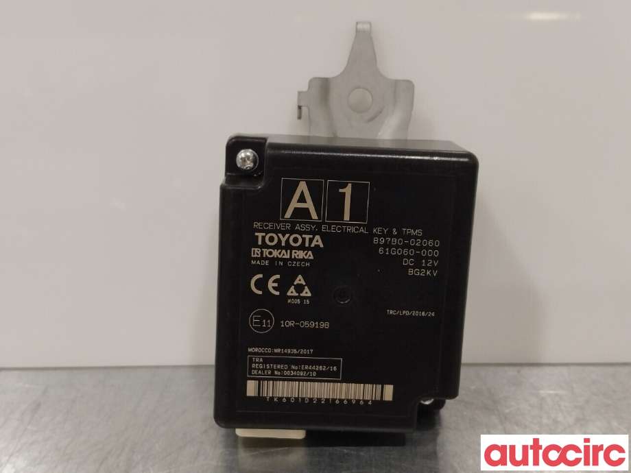 Styreenhet diverse til Toyota Corolla 2019-->> (TOYOTA|897B002060)