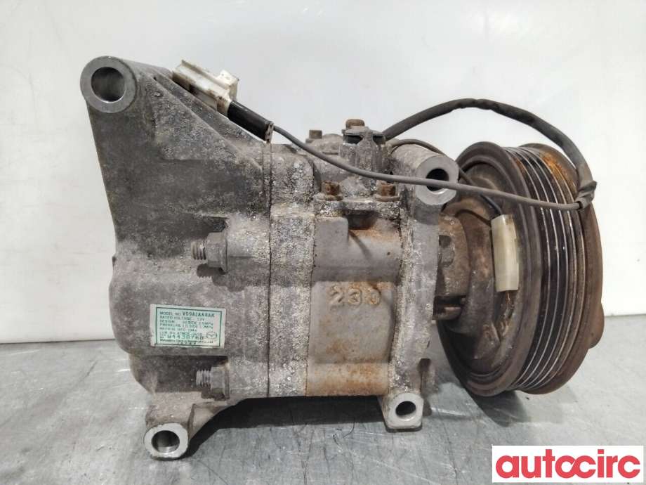 Aircondition kompressor til Mazda 2 2007-2010 (Type II, Fase 1) (MAZDA|D651-61-450H|V09A1AA4AK|)