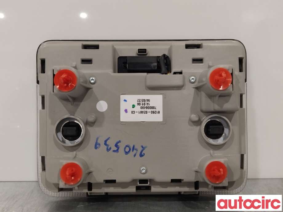 Taklyspanel til Toyota Corolla 2019-->>  (TOYOTA|8126002A61C0|81260-02A61)