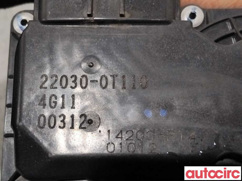 Spjeldhus til Toyota Auris 2013-2015 (Type II, Fase 1) (TOYOTA|220300T110||22030-0T110)
