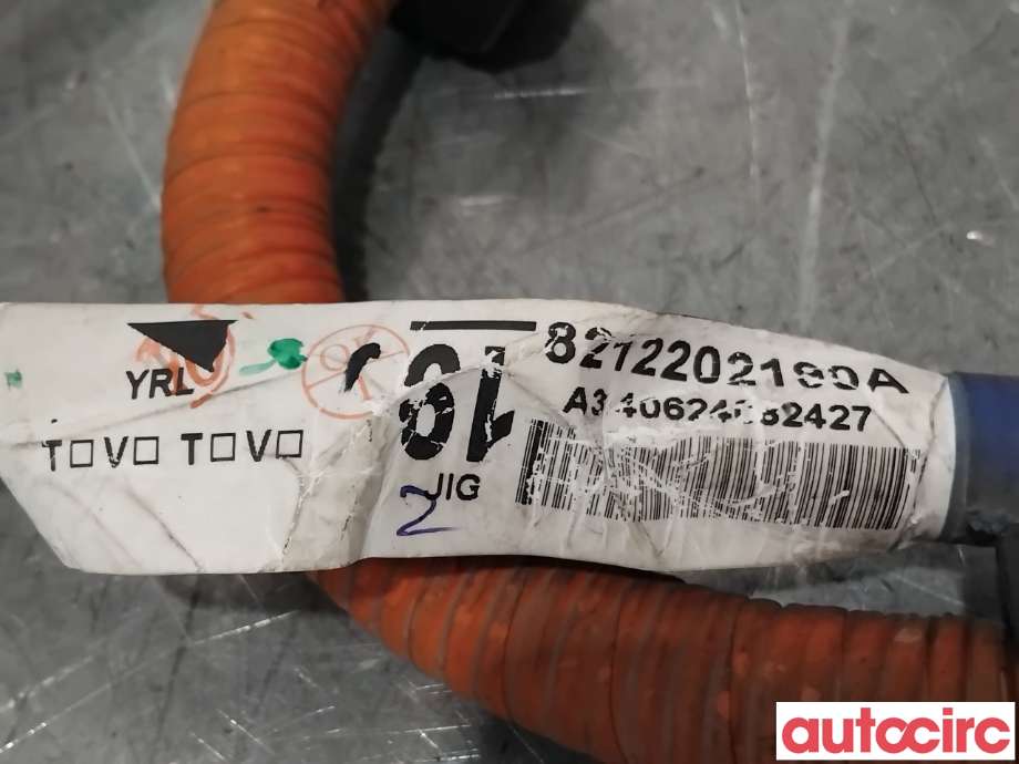 Kabel høy volt (HV) hybrid til Toyota Auris 2013-2015 (Type II, Fase 1)  (TOYOTA|8212202190|)
