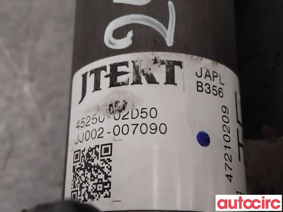 Rattaksel elektrisk servo til Toyota Auris 2013-2015 (Type II, Fase 1)  (TOYOTA|4520A02121|JJ002-007090|45250-02D50)
