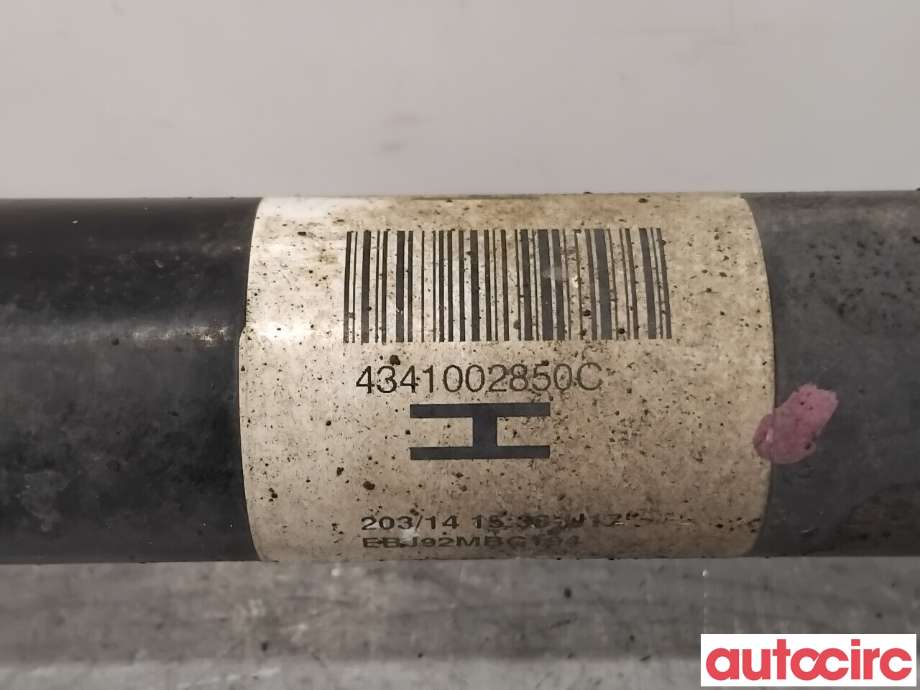 Drivaksel høyre foran, elbil til Toyota Auris 2013-2015 (Type II, Fase 1)  (TOYOTA|4341002850|)